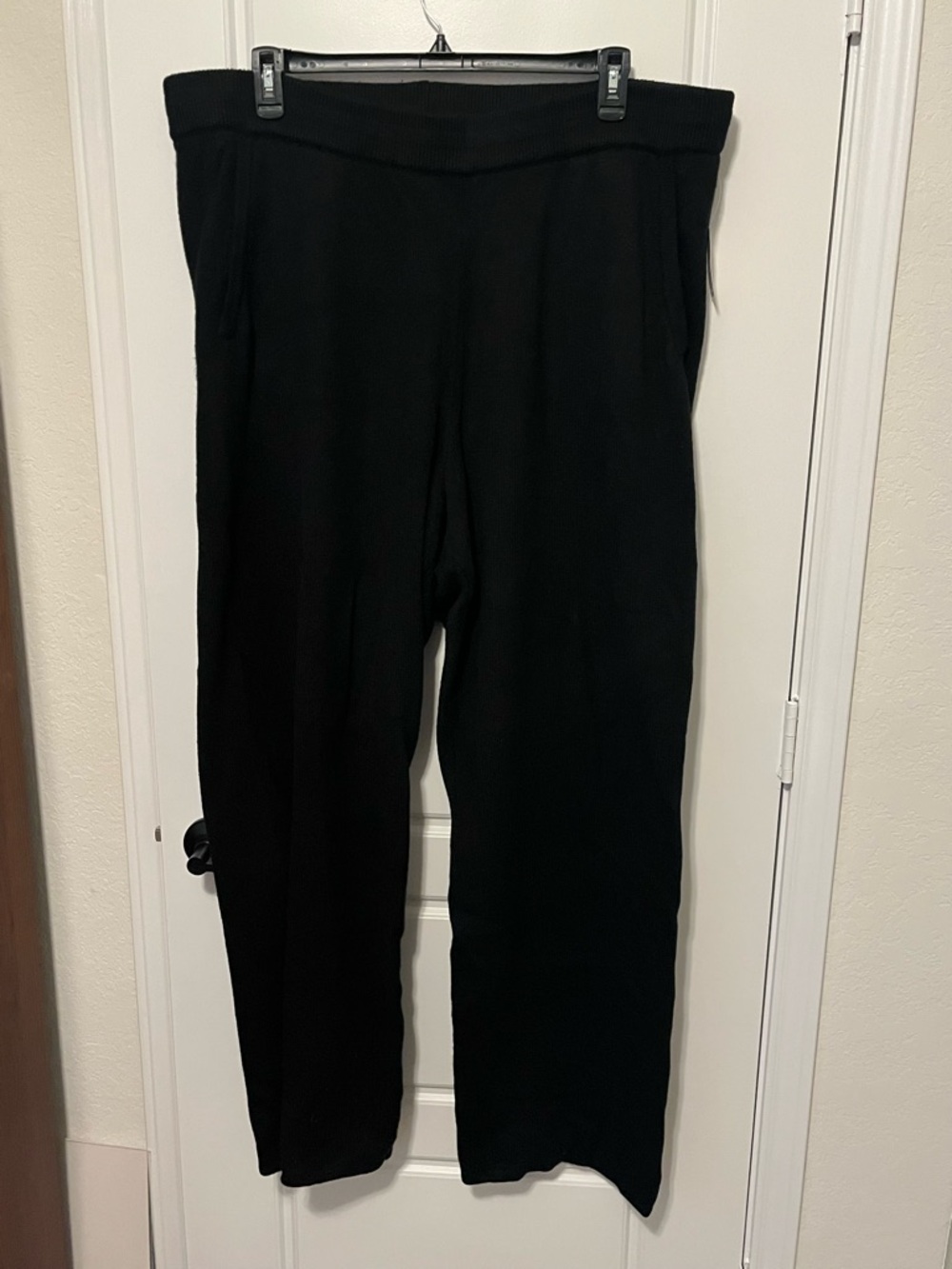 NWT Old Navy High-Waisted SoSoft Sweater Pants XXL TALL Black